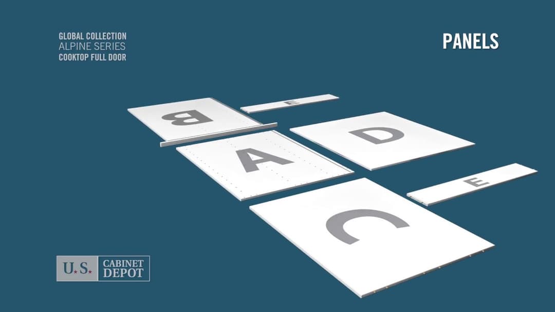 Alpine Series: Cooktop Full Door