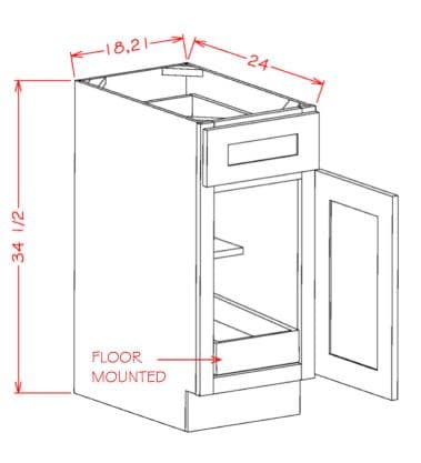Shaker Cinder - B211RS
