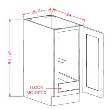 Shaker Honey - B18FH1RS