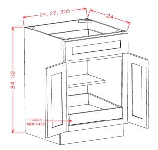 Shaker Cinder - B361RS
