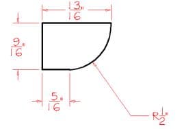 Shaker Antique White - SHM