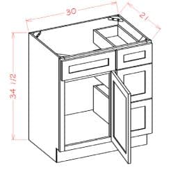 Shaker Grey - V3021DR